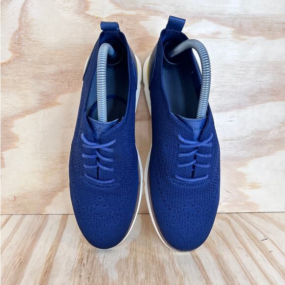 Cole Haan - 4. ZEROGRAND Stitchlite - Oxford - Blue - Women's - 7B - W21347 - Picture 7 of 9